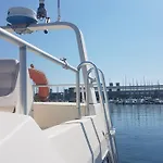Boat Titanic Motor Yacht A Quai Rose Star *