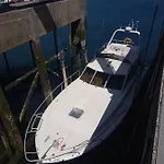 Boat Titanic Motor Yacht A Quai Rose Star Cherbourg-en-Cotentin